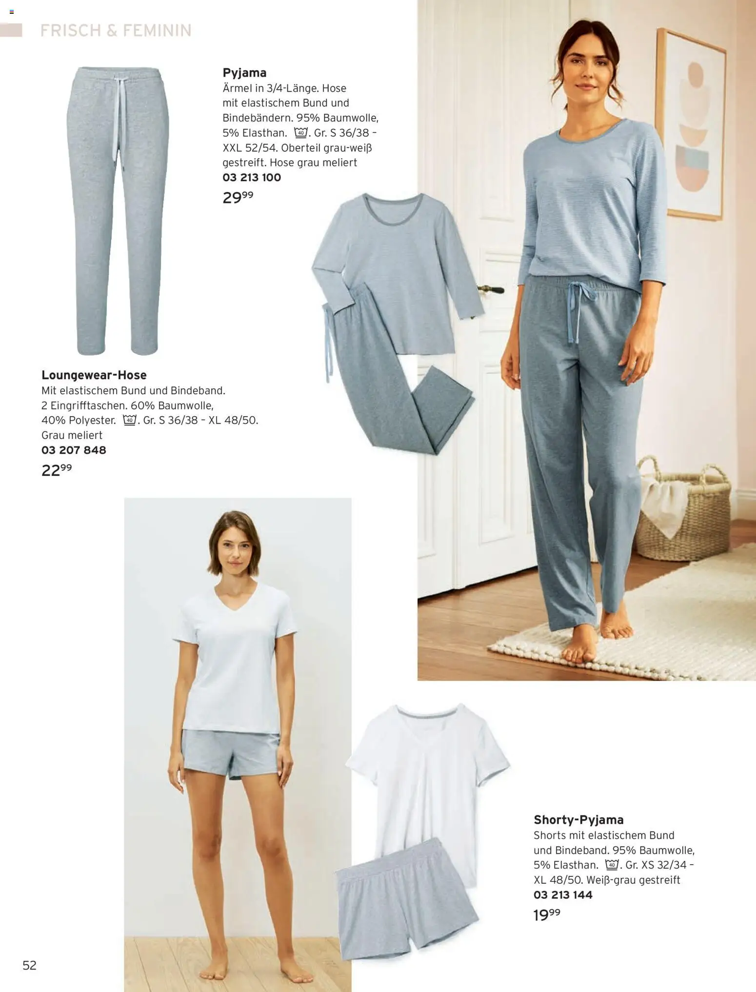 Tchibo Katalog Frühling – gültig ab 24.03.2026 | Seite: 52 | Produkte: Hose, Pyjama