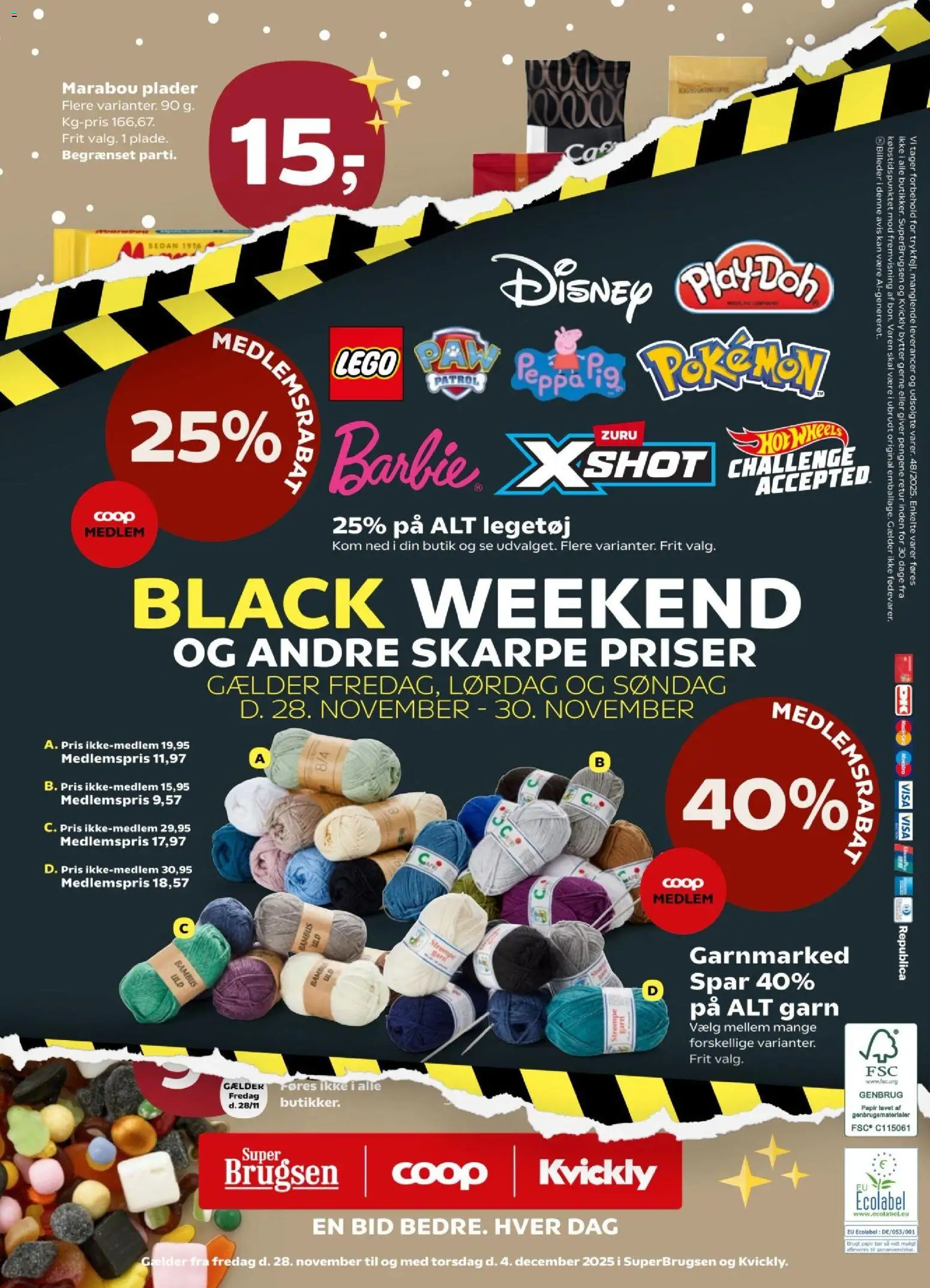 Super Brugsen tilbudsavis – gyldig fra 28.11.2025 | Side: 40