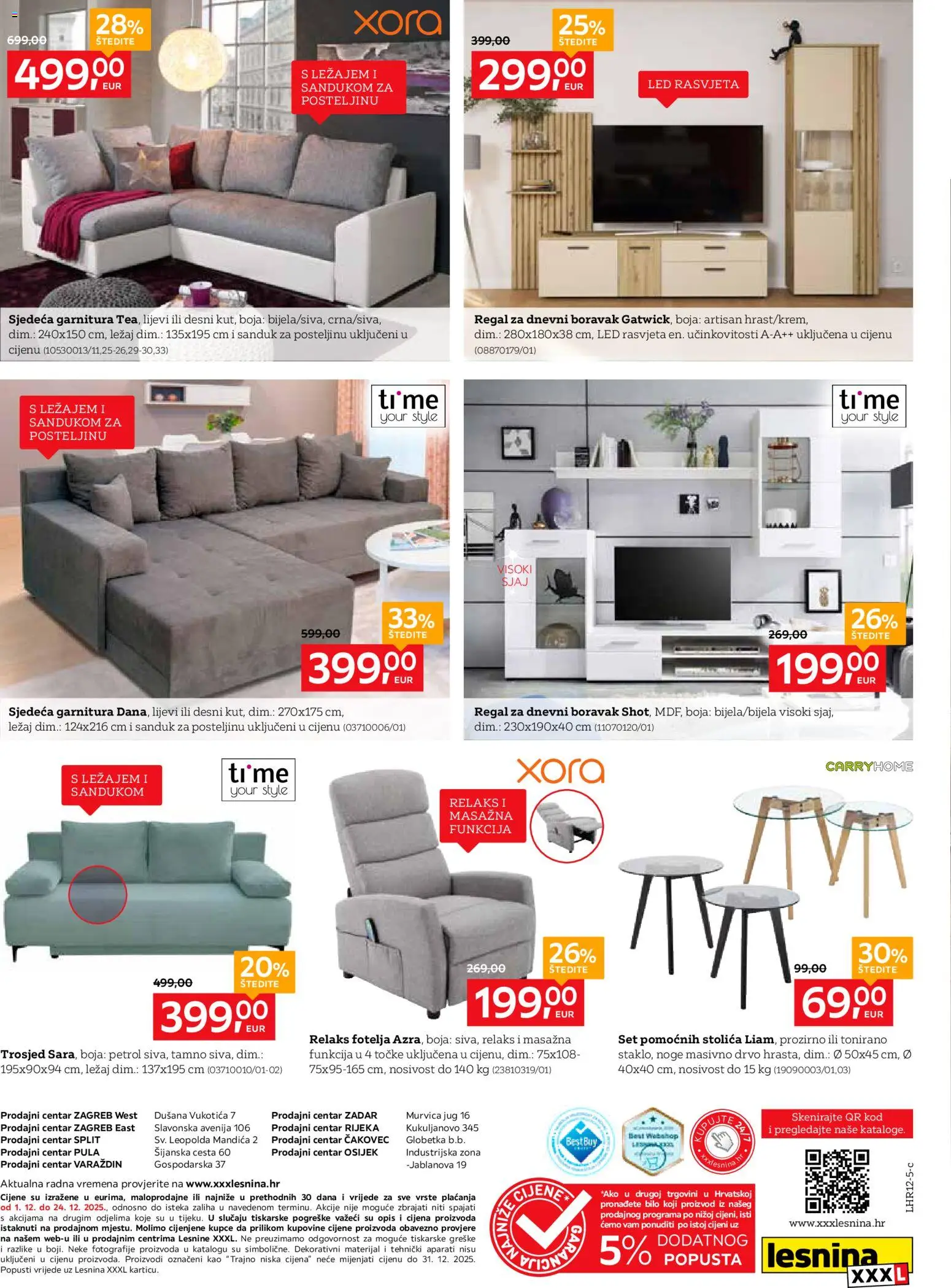 Lesnina katalog | vrijedi od 01.12.2025 | Stranica: 8 | Proizvodi: Trosjed, Fotelja, Stolica, Rasvjeta