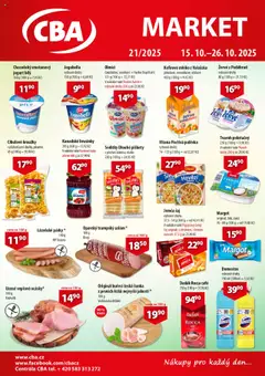 Náhled letáku CBA leták - Market od 15.10.2025