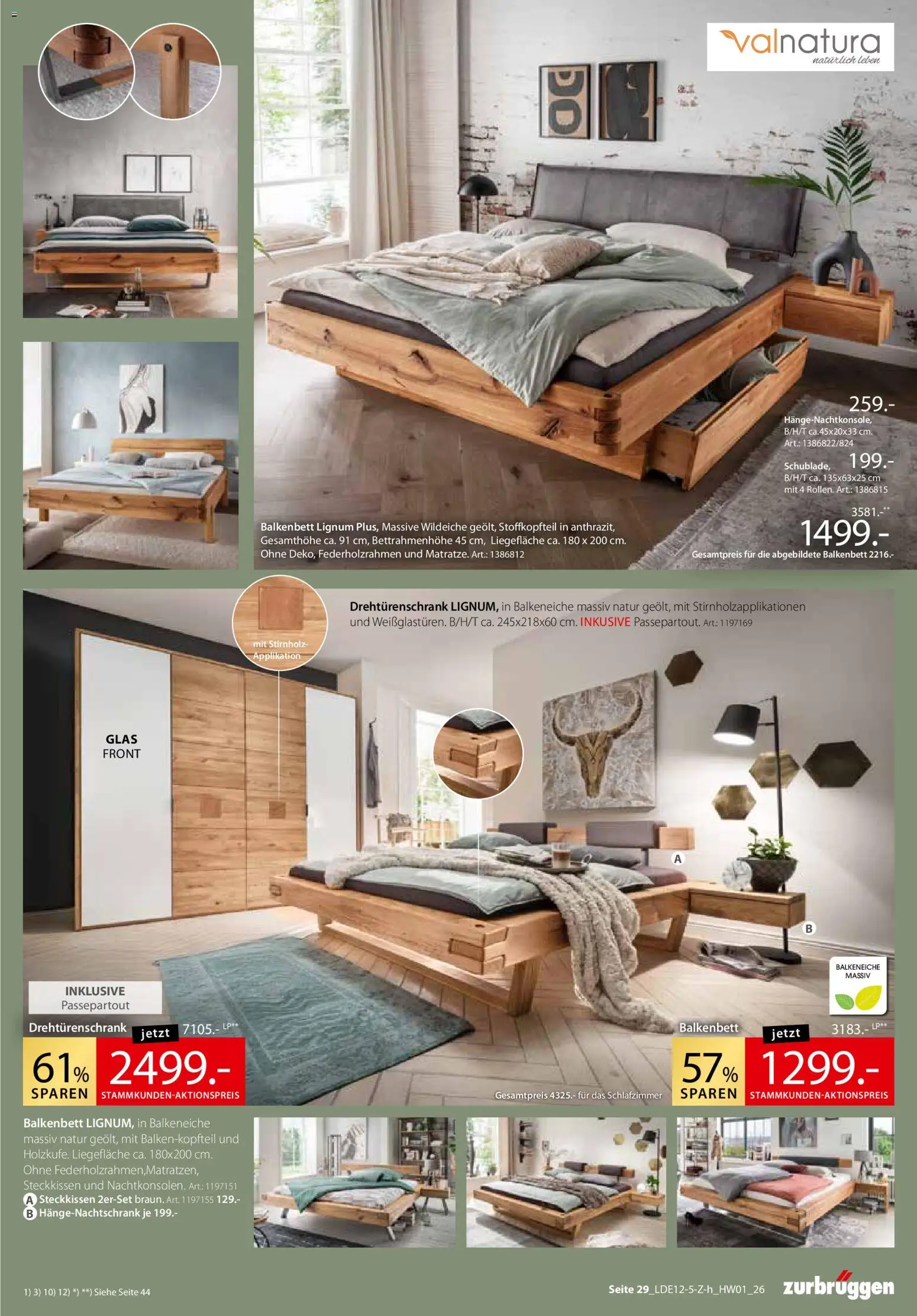 Zurbrüggen  Hochwert-Spezial – gültig ab 29.12.2025 | Seite: 41 | Produkte: Drehtürenschrank