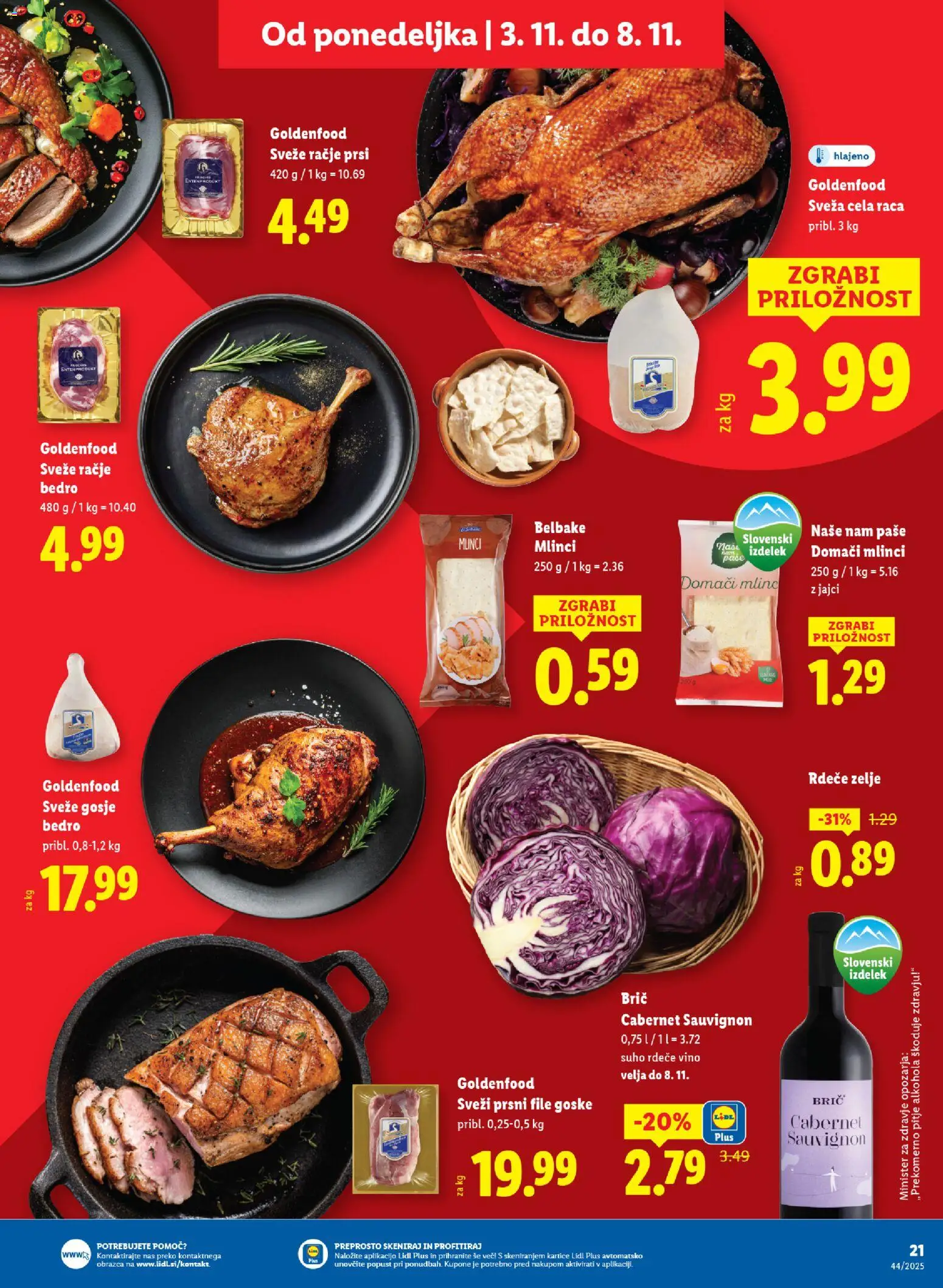 Novi Lidl katalog ponudbe – veljaven od 29.10.2025 | Stran: 37 | Izdelki: Vino, Zelje