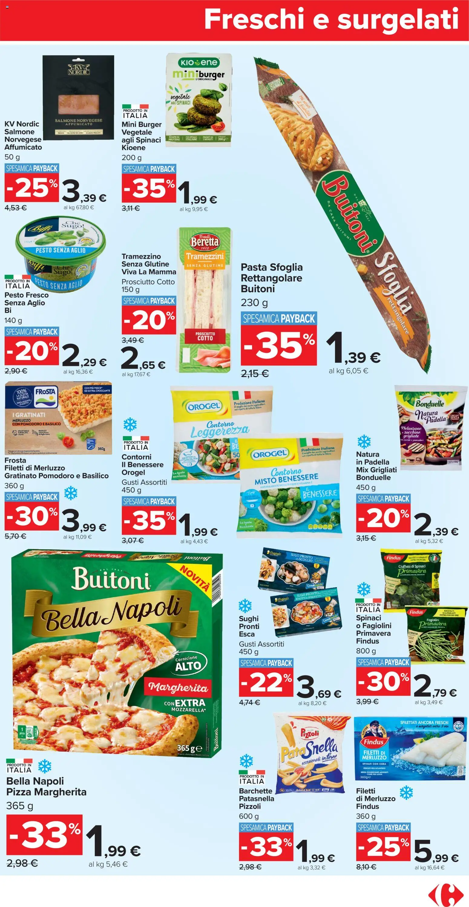 Volantino Carrefour del 04.11.2025 | Pagina: 9 | Prodotti: Prosciutto Cotto, Prosciutto, Pomodori, Sugo