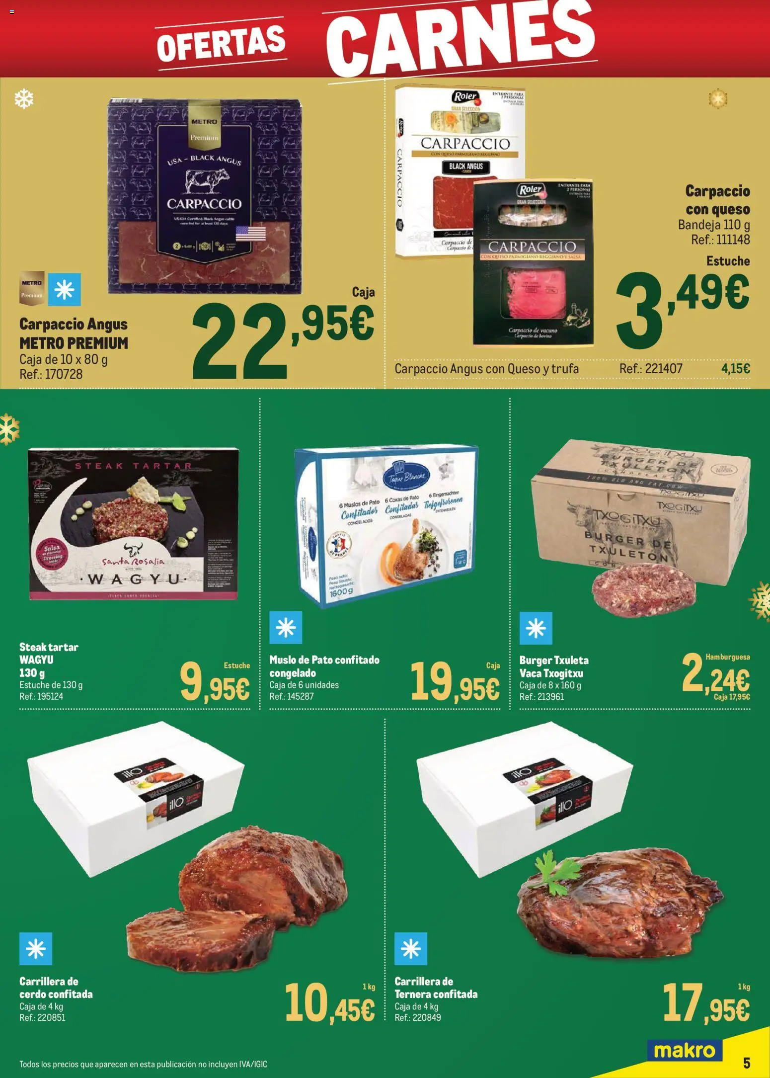 Makro - Precios Especial Cataluña │ válido desde el 09.12.2025 | Página: 5 | Productos: Μπιμπερό, Queso, Σοκολατούχο γάλα, Bandeja