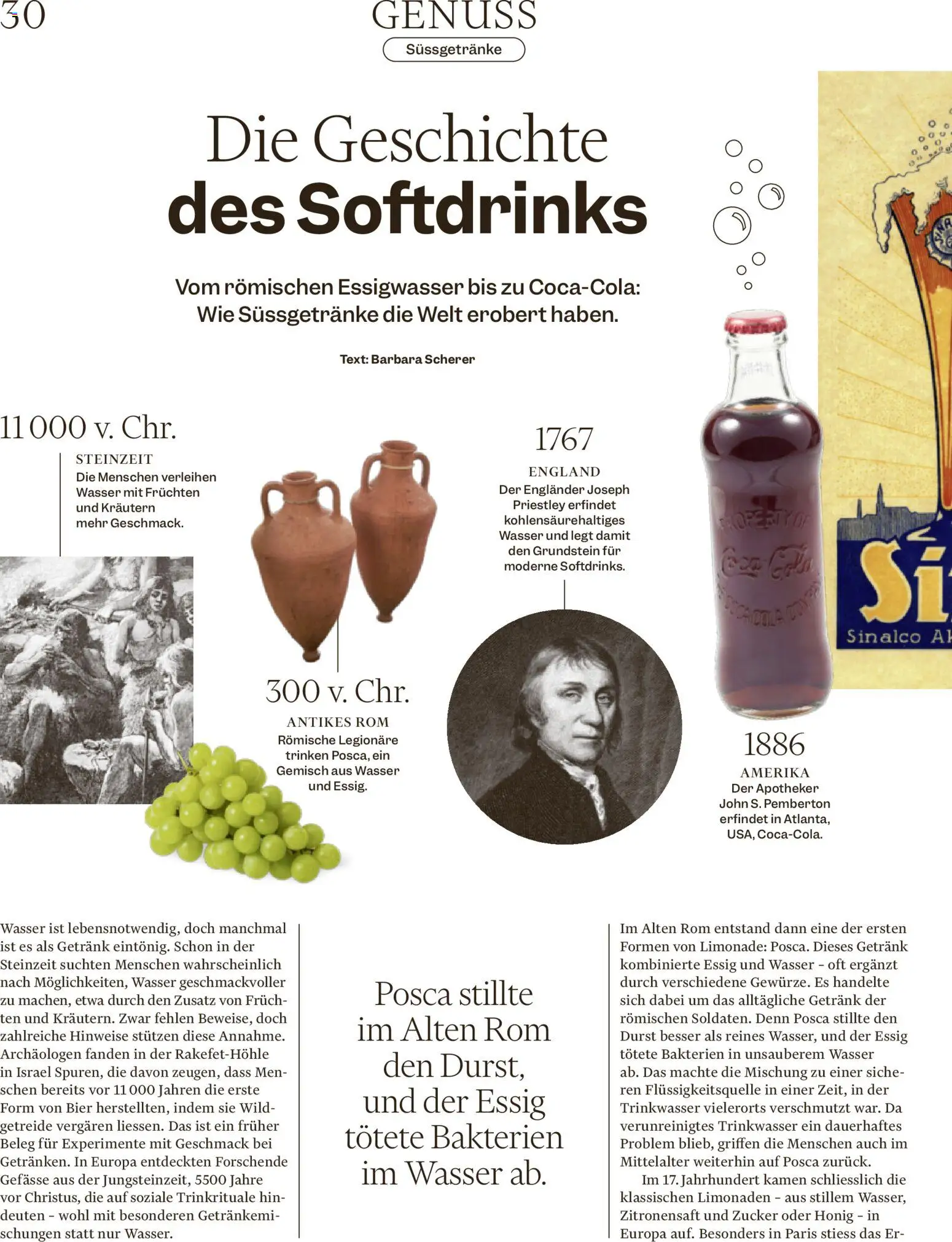 Migros aktionen Magazin – gültig ab 29.04.2026 | Seite: 30 | Produkte: Essig, Getreide, Wasser, Zucker