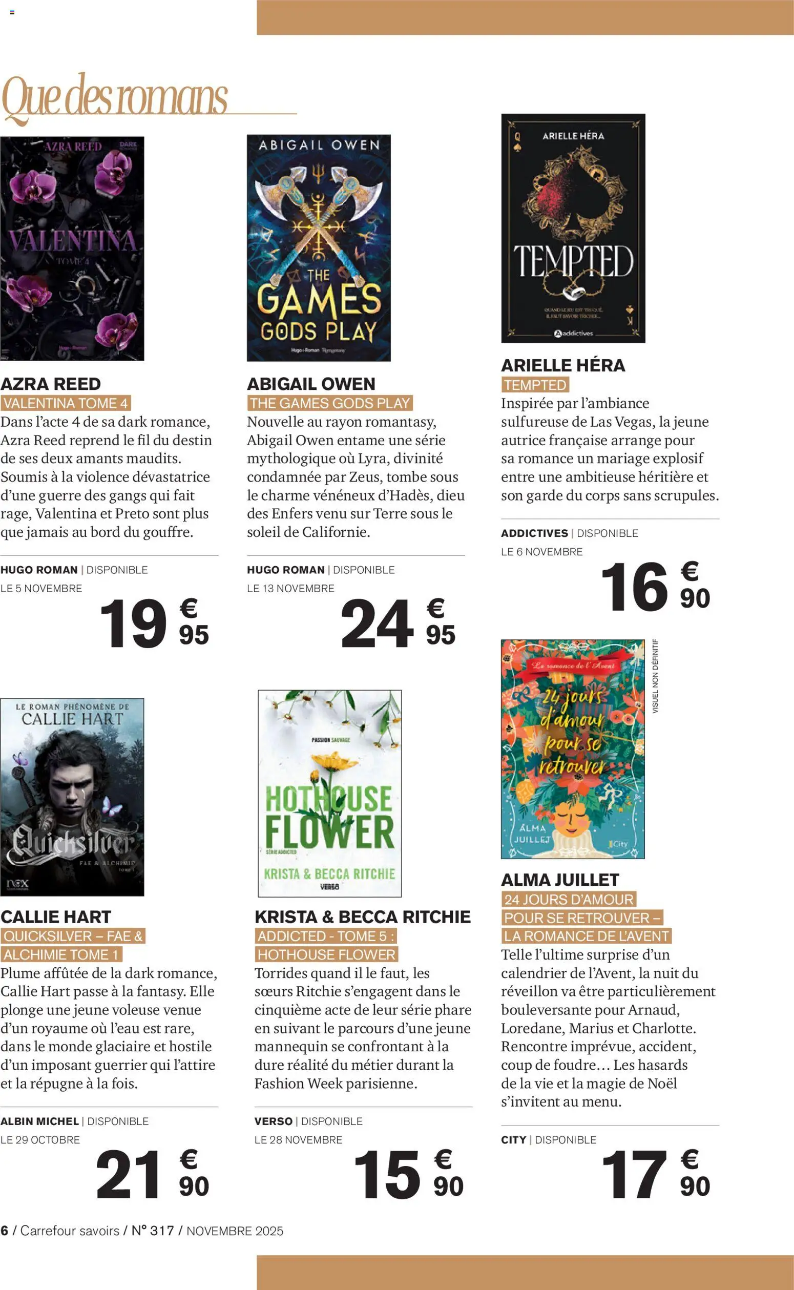 {H1} | Page: 6 | Produits: Calendrier, Thé