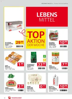 Transgourmet Zustellaktion ab 05.01.2026 gültig | Seite: 22 | Produkte: Erdbeeren