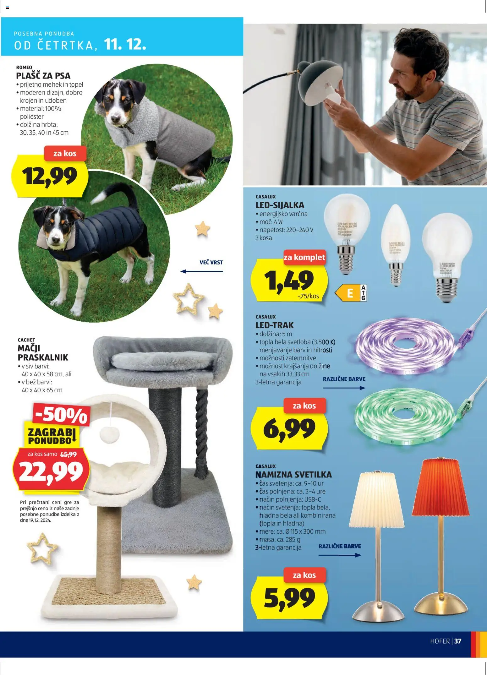 Novi Hofer katalog ponudbe – veljaven od 04.12.2025 | Stran: 37