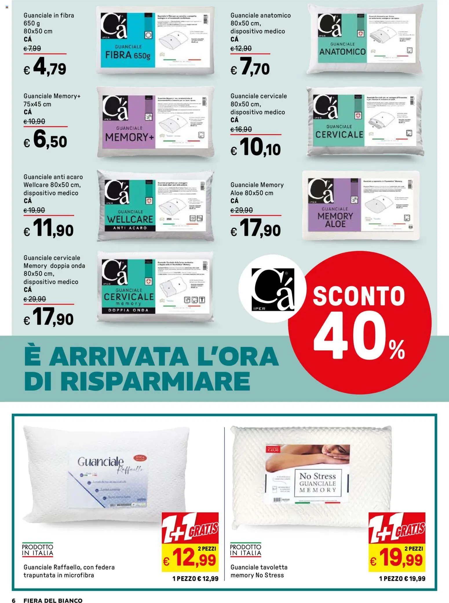 Volantino Iper del 27.12.2025 | Pagina: 6 | Prodotti: Federa, Guanciale