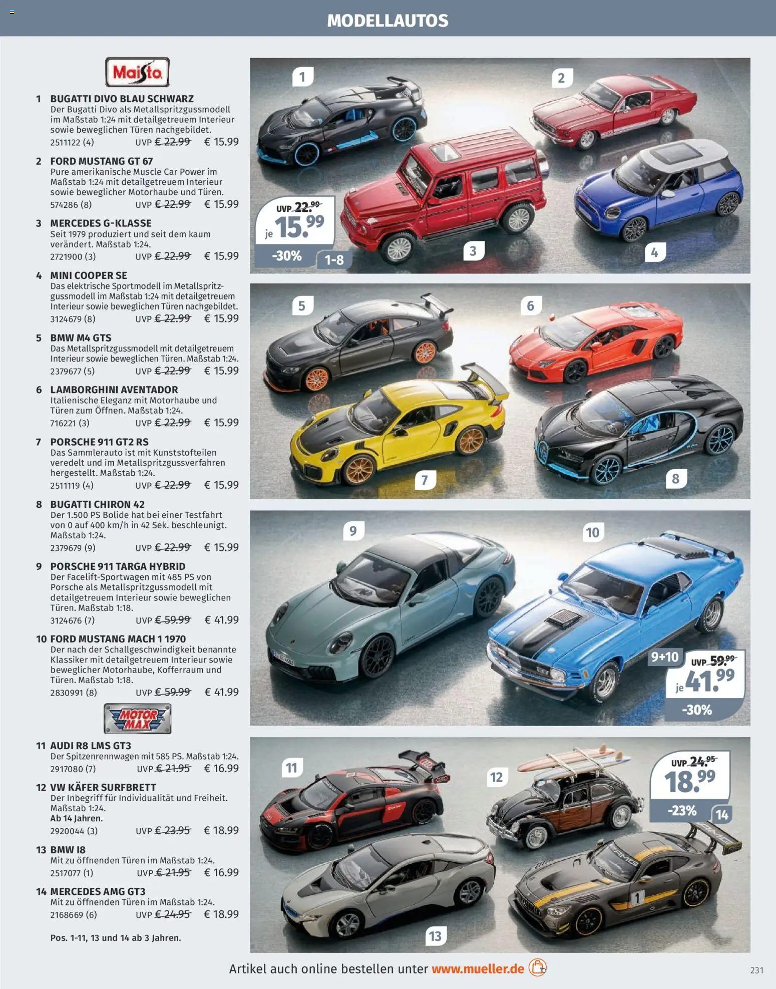 Müller Spielwarenkatalog – gültig ab 27.10.2025 | Seite: 231