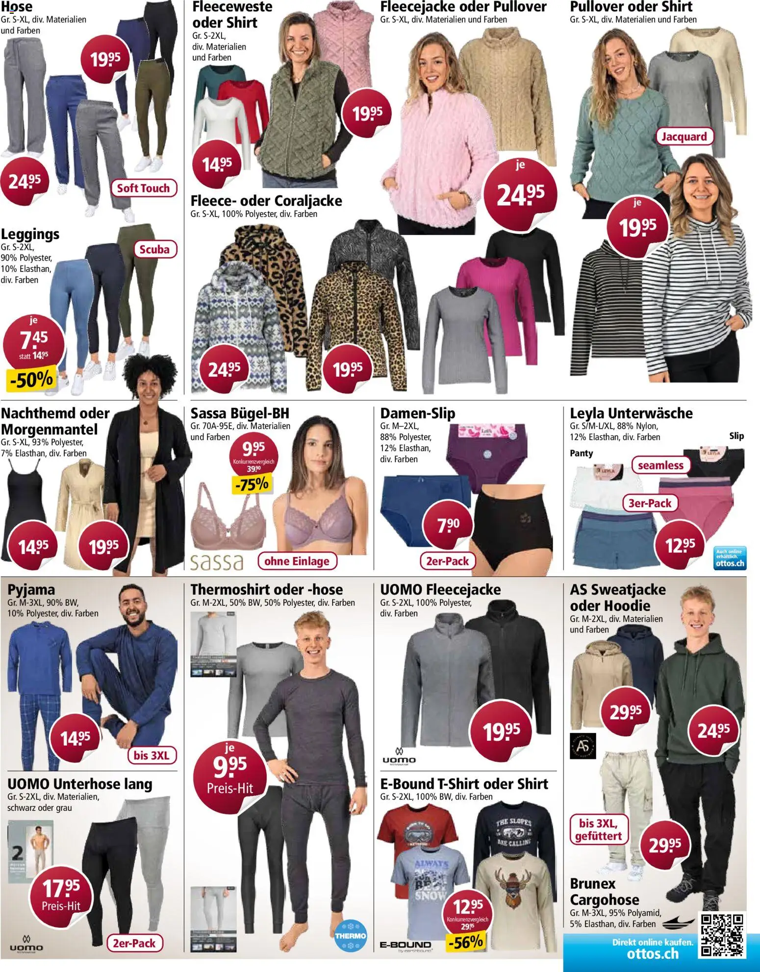 Otto's Aktionen – gültig ab 19.11.2025 | Seite: 9 | Produkte: Leggings, Hoodie, Pyjama, Shirt