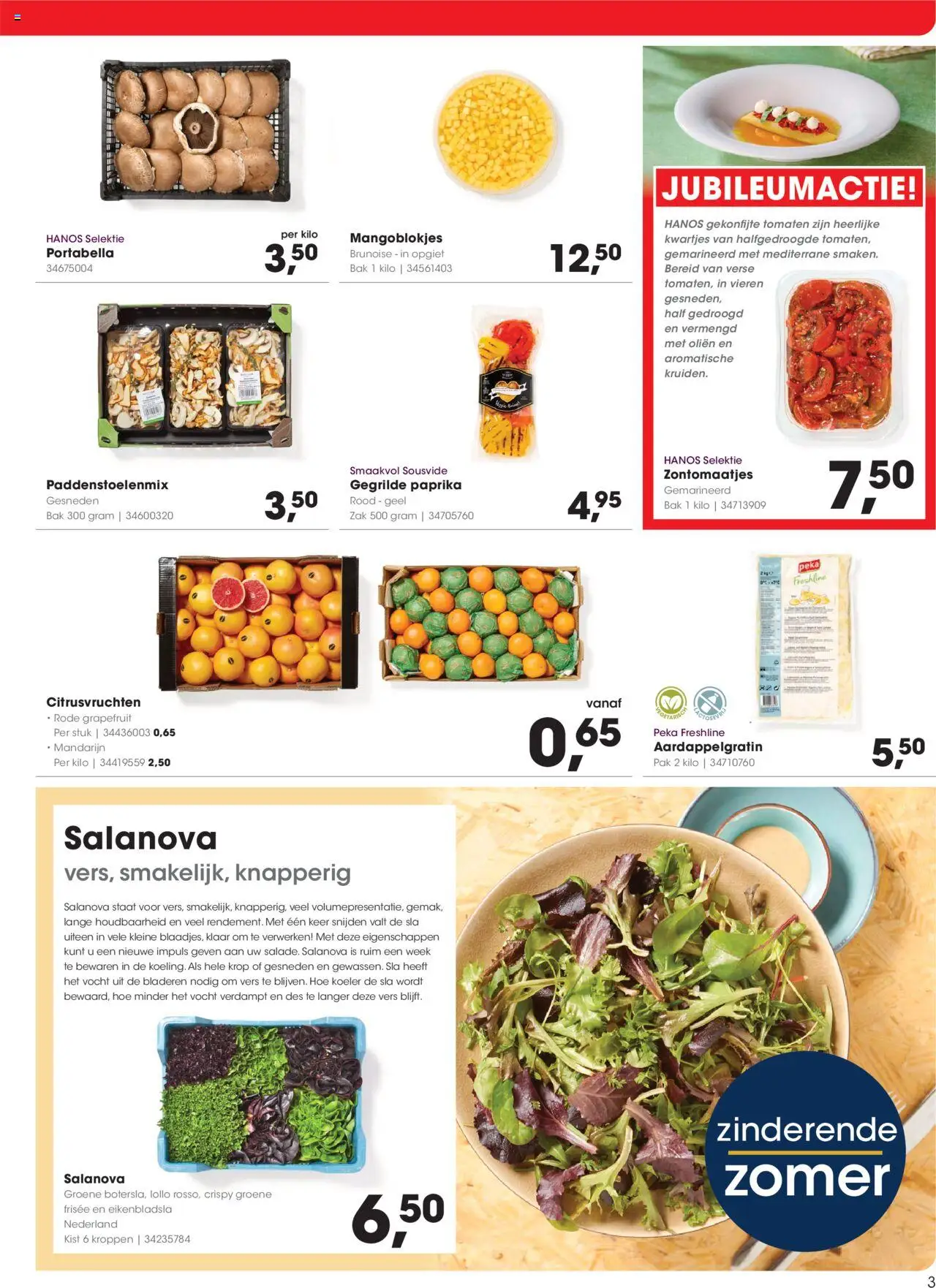  | Pagina: 3 | Producten: Mandarijn, Sla, Koeler, Kész piskótalap