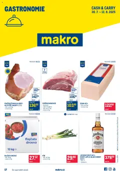 Náhled letáku Makro leták - Gastronomie od 30.07.2025