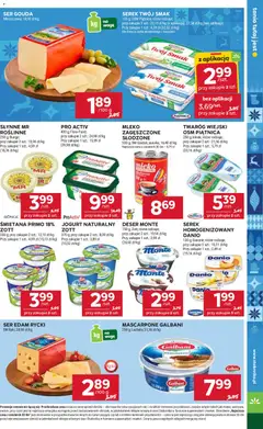 Pogląd oferty "Stokrotka Gazetka" - ważna od 22.12.2025 | Strona: 19 | Produkty: Serek, Stokrotka, Jogurt, Ser gouda