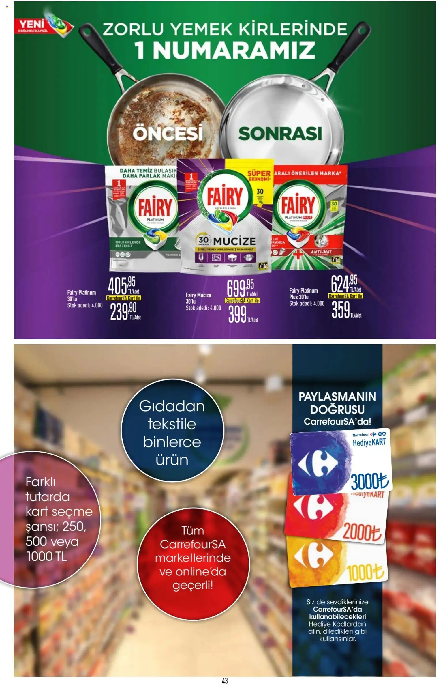 CarrefourSA Katalog - 23.03.2026 tarihinden itibaren geçerlidir | Sayfa: 44
