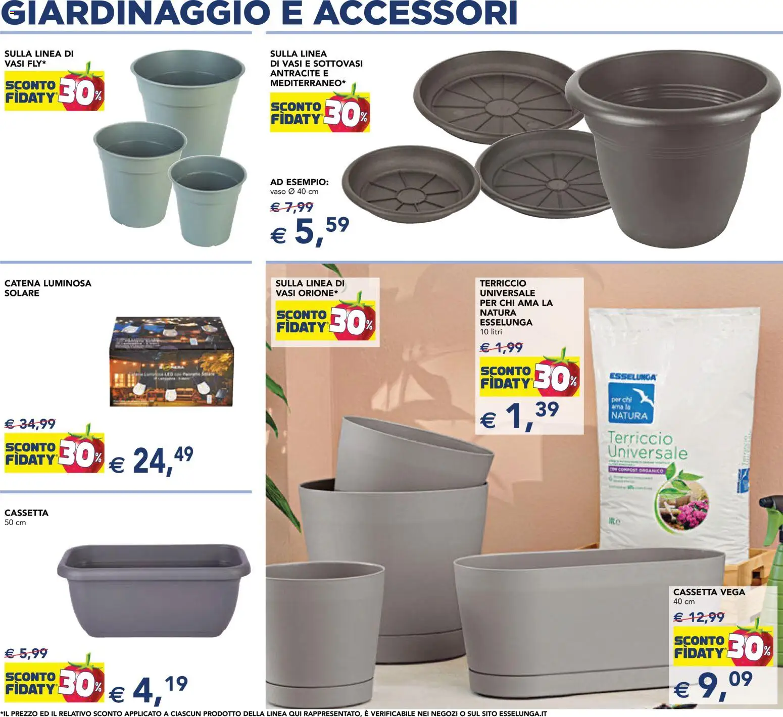 Volantino Esselunga S del 23.04.2026 | Pagina: 14 | Prodotti: Terriccio, Vaso
