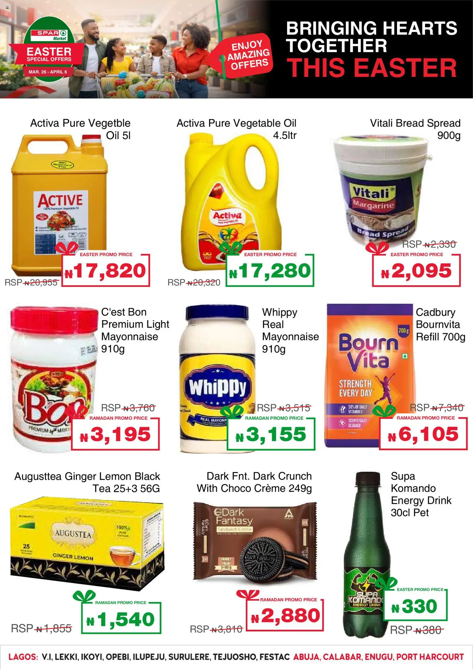 Spar Catalogue valid from 26.03.2026 | Page: 2 | Products: Lemon, Oil, Sekáček, Detektor metala
