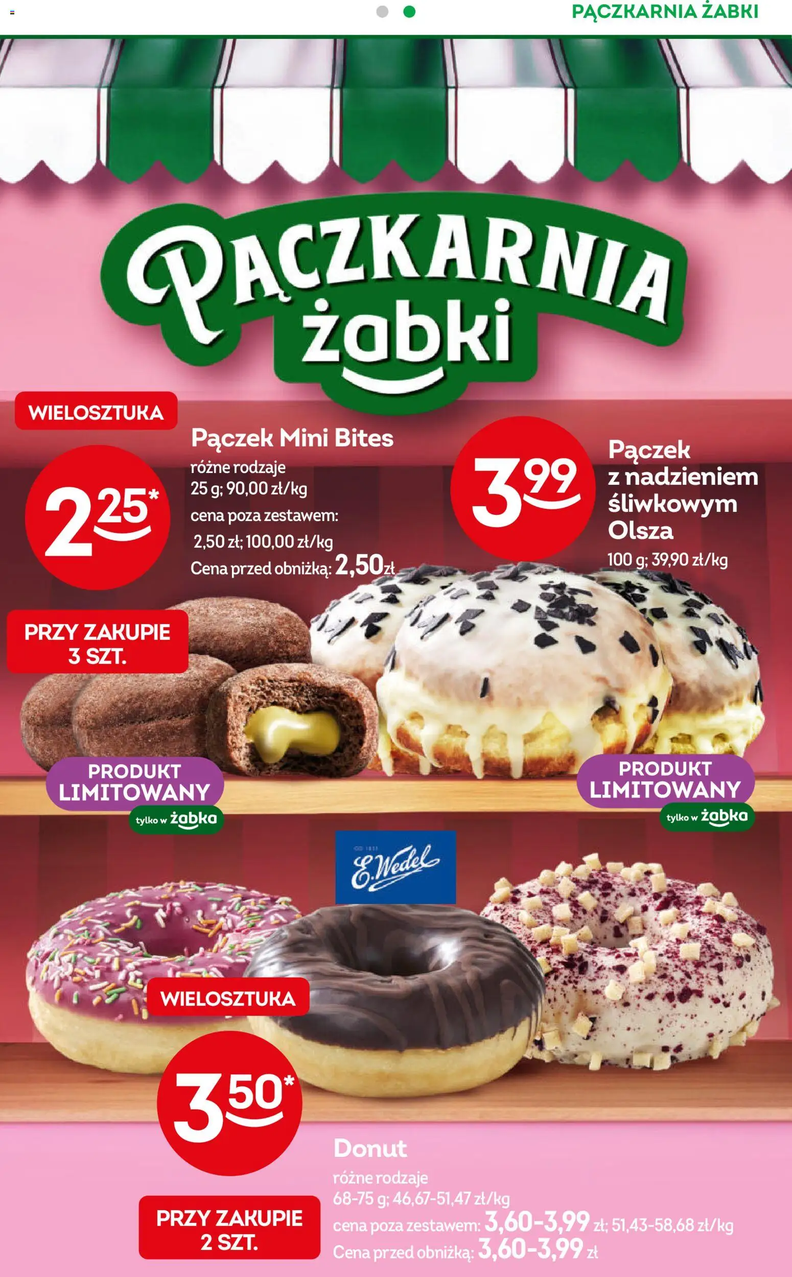 Żabka Gazetka od 14.01.2026 | Strona: 33 | Produkty: Donut