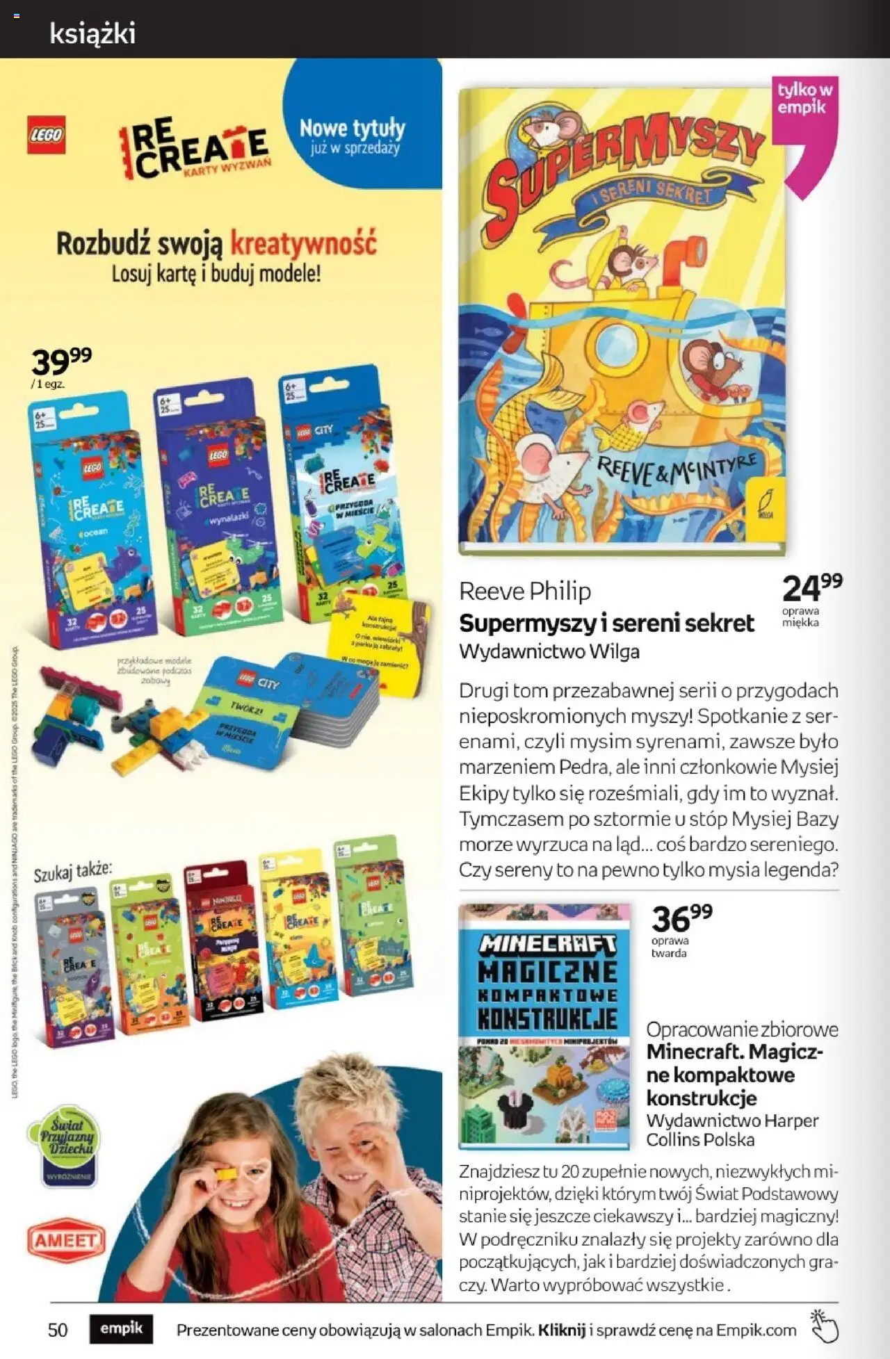 Empik promocje od 18.06.2025 | Strona: 50 | Produkty: Gra, Lego, Książki, Ser