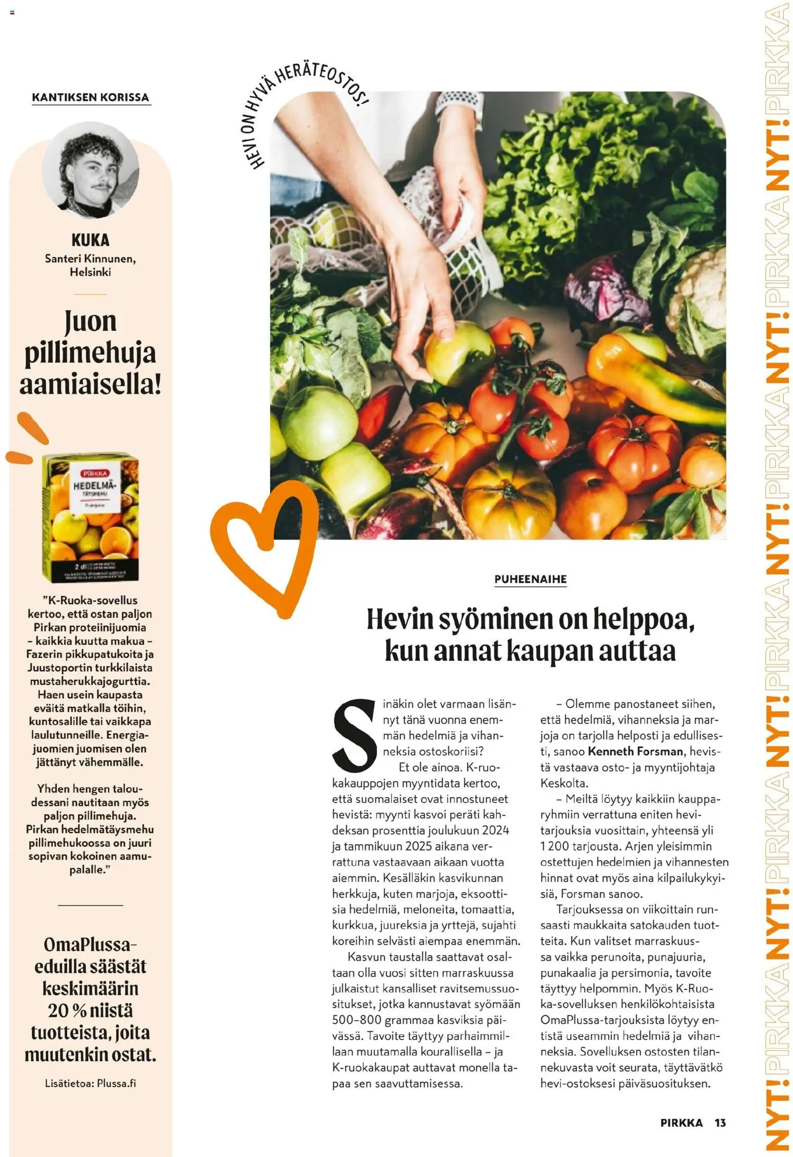 K-Citymarket - Pirkka – voimassa 05.11.2025 alkaen | Sivu: 13