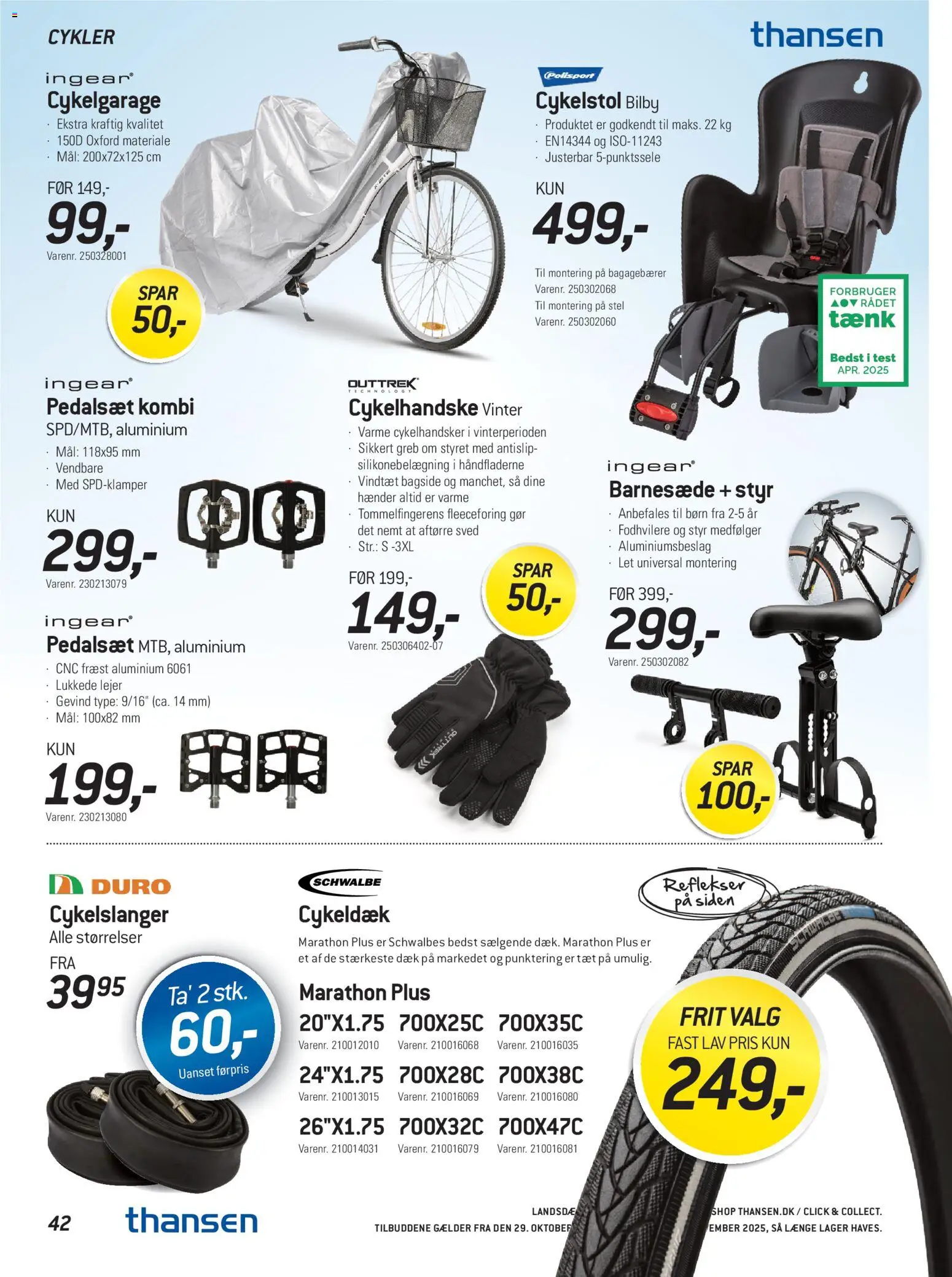 Thansen tilbudsavis – gyldig fra 29.10.2025 | Side: 42
