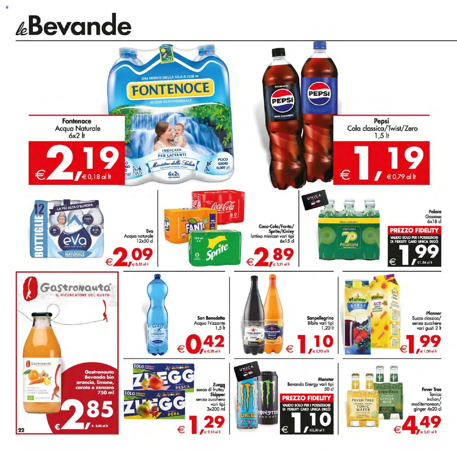 Volantino Decò del 13.01.2026 | Pagina: 28 | Prodotti: Carota, Bibite, Fanta, Bibita