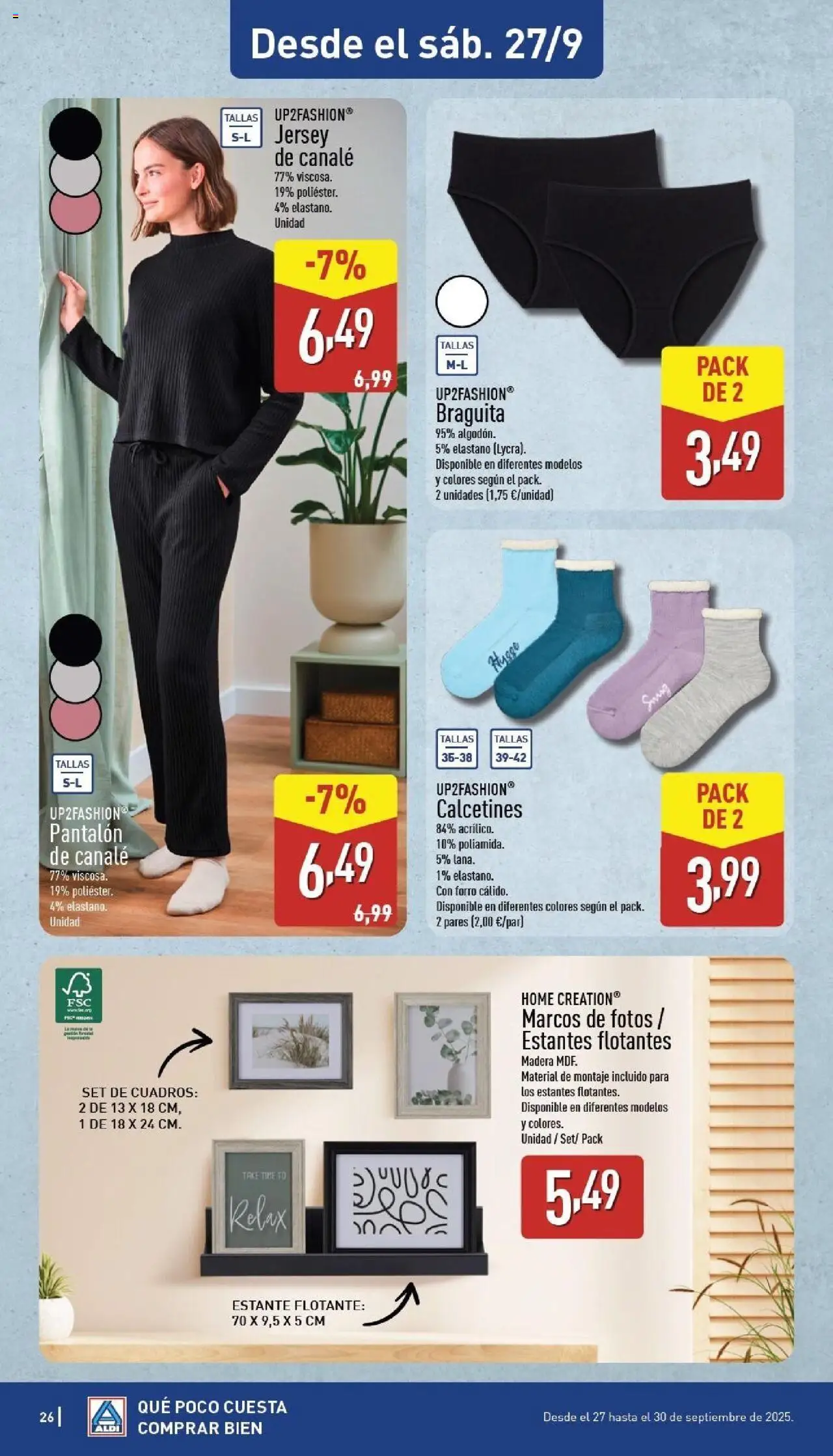 Aldi folleto Canarias │ válido desde el 22.09.2025 | Página: 26