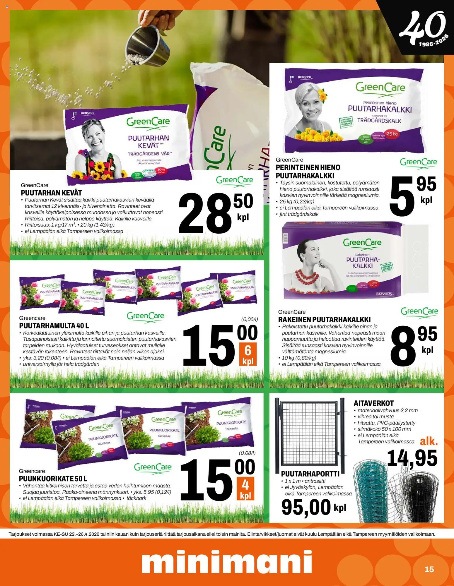 Minimani tarjoukset – voimassa 22.04.2026 alkaen | Sivu: 15