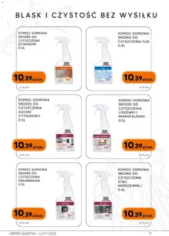 Pogląd oferty "Hipper Gazetka" - ważna od 05.02.2026 | Strona: 11 | Produkty: Dywany