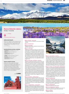 Vista previa Viajes El Corte Inglés Asia y Oceanía válido desde el 01.01.2026 | Página: 123 | Productos: Colonia, General, Kiwi, Té