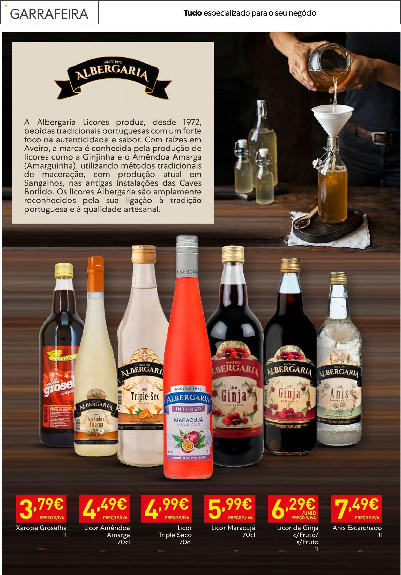 Recheio - Horeca Bons Negócios │ válido de 24.02.2026 | Página: 31 | Produtos: Licor, Xarope