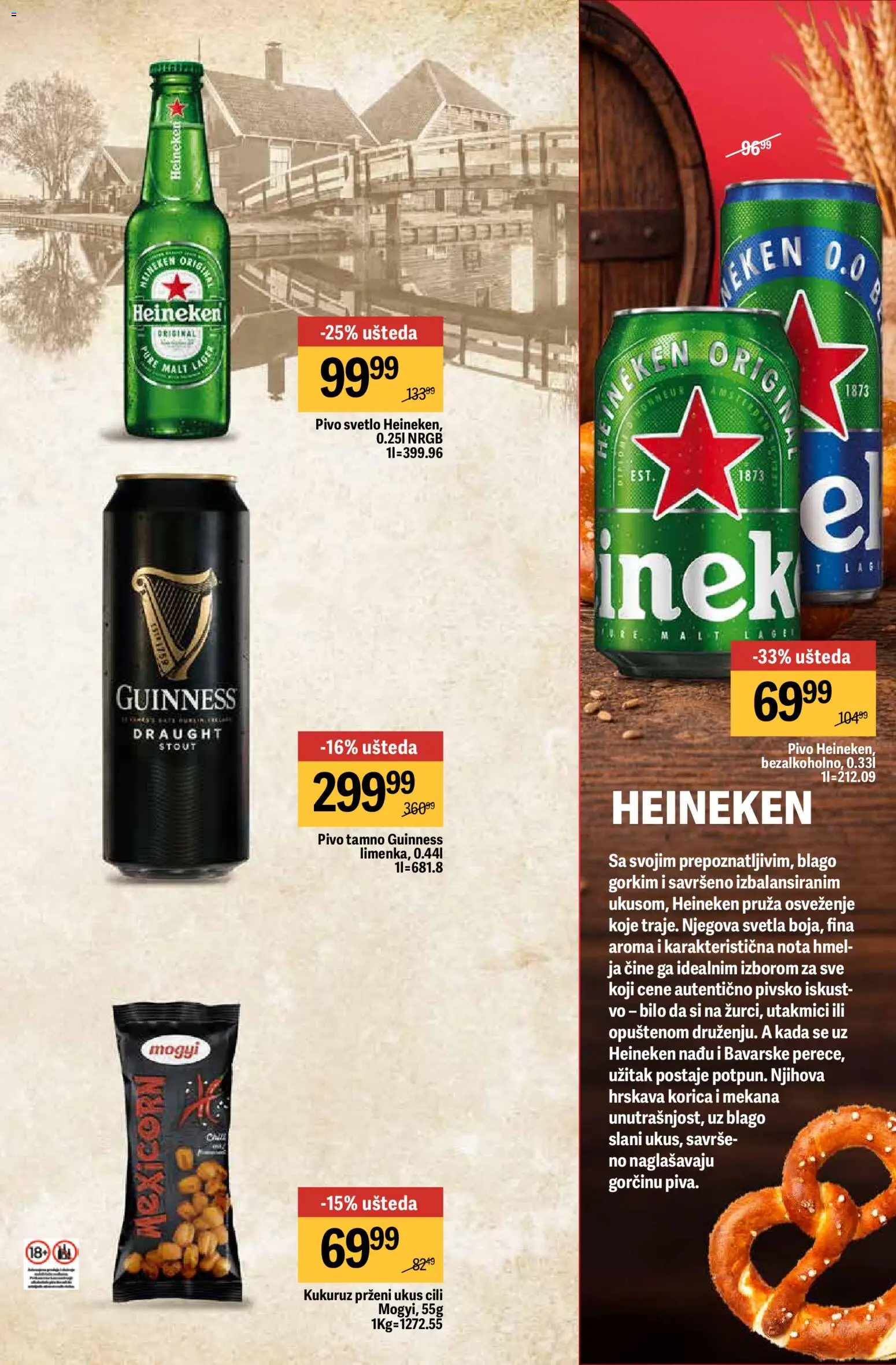 Mega Maxi katalog - važi od 27.04.2026 | Strana: 3 | Proizvode: Guinness, Heineken, Kukuruz, Pivo