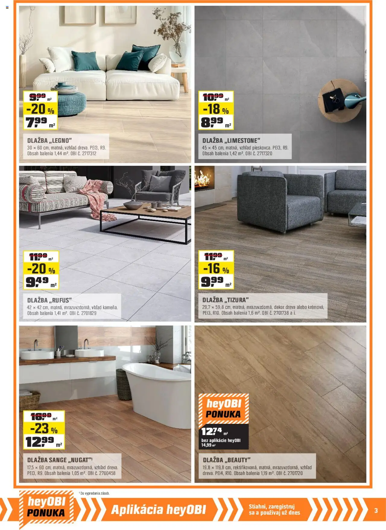 Nové OBI akcie – leták je platný od 02.10.2025 | Strana: 3 | Produkty: Mulčovacia kôra, Substrát