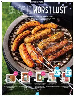 Albert Heijn - Allerhande - BBQ & Borrel Special  - Voorbeeld van een folder van Albert Heijn, geldig van 11.04.2025 | Pagina: 30 | Producten: Worst, Szeletelt bacon