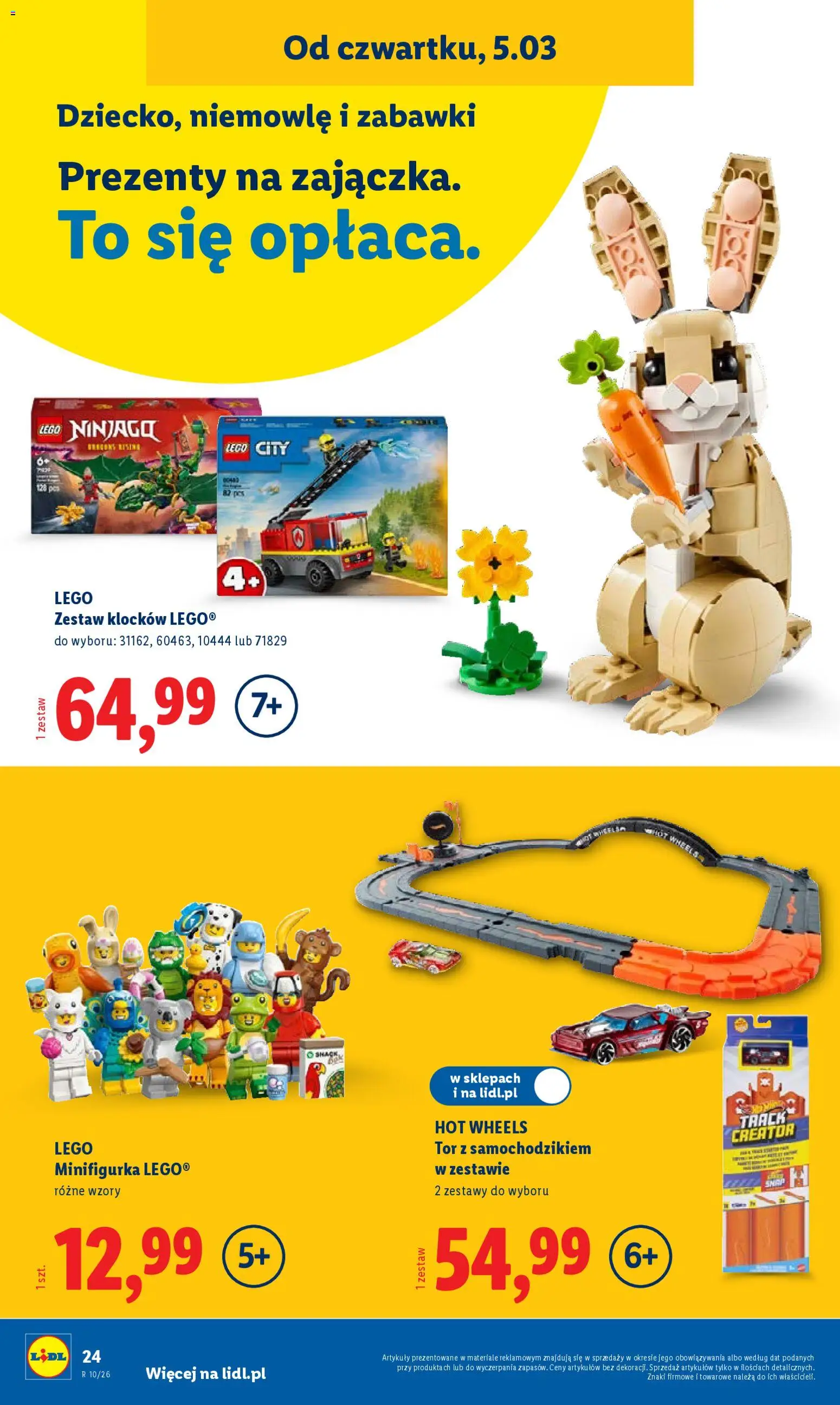 Lidl Polsko katalog od 02.03.2026 | Strana: 30 | Produkty: LEGO, Hot Wheels