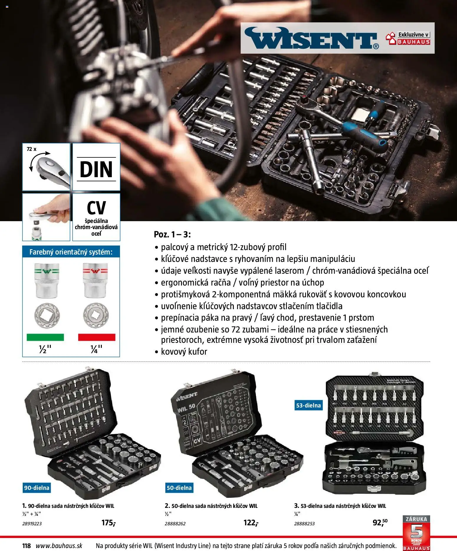 Nové Bauhaus akcie – leták je platný od 26.01.2026 | Strana: 118 | Produkty: Kufor