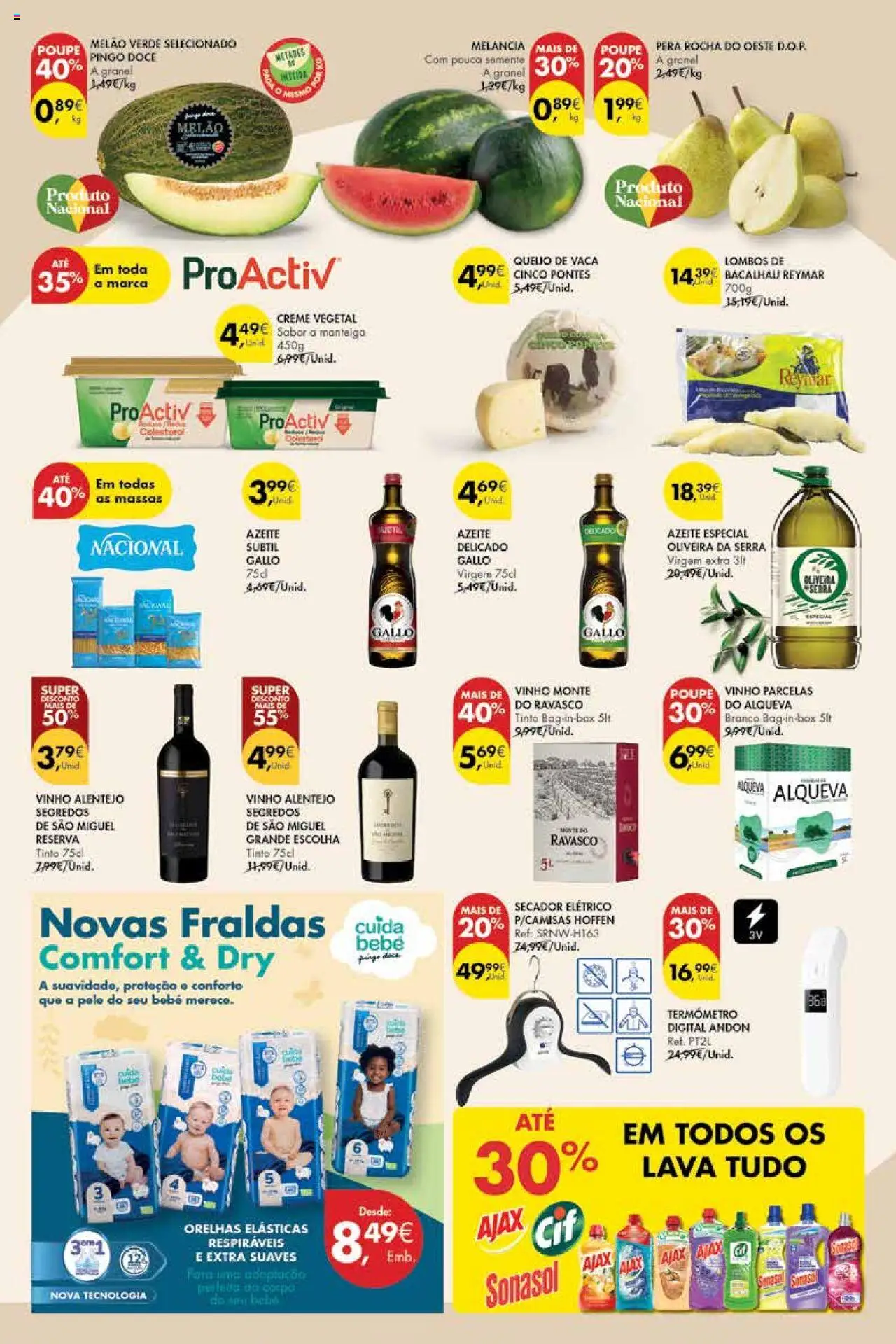 Pingo Doce Poupe Este Fim de Semana Madeira │ válido de 10.10.2025 | Página: 2 | Produtos: Azeite, Secador, Queijo, Vinho