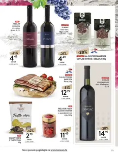 DALMATINSKA PANCETA, Dalmatinska panceta, Pivac, 1kg - Pregled kataloga iz trgovine Konzum, vrijedi od 13.10.2025 | Stranica: 11