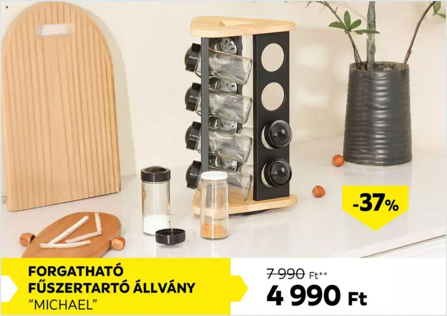 Möbelix akciós ujság - amely érvényes a következő dátumtól: 05.02.2026 | Oldal: 7 | Termékek: Fűszertartó