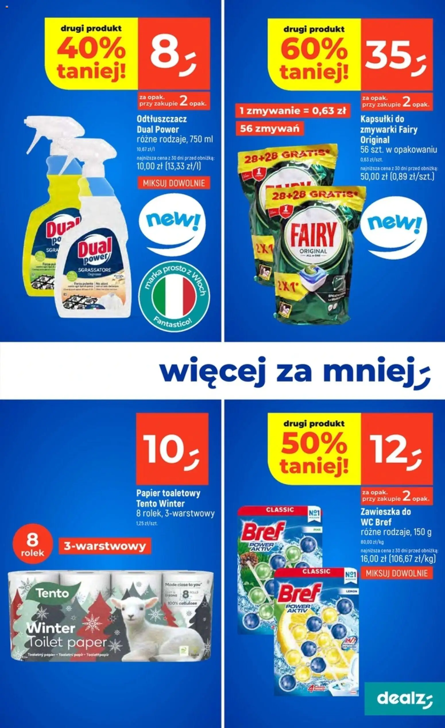 Dealz Gazetka od 30.10.2025 | Strona: 31 | Produkty: Papier toaletowy, Fairy