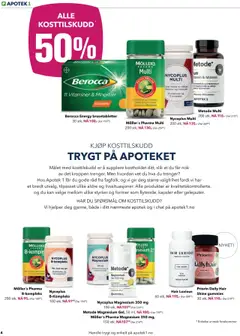 Forhåndsvisning av Apotek 1 kundeavis gyldig fra 15.10.2025 | Side: 4 | Produkter: Sittunderlag, Суміш дитяча, Упаковочная бумага