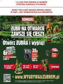 Pogląd oferty "Topaz konkurs - Loteria Żubr" - ważna od 02.03.2026