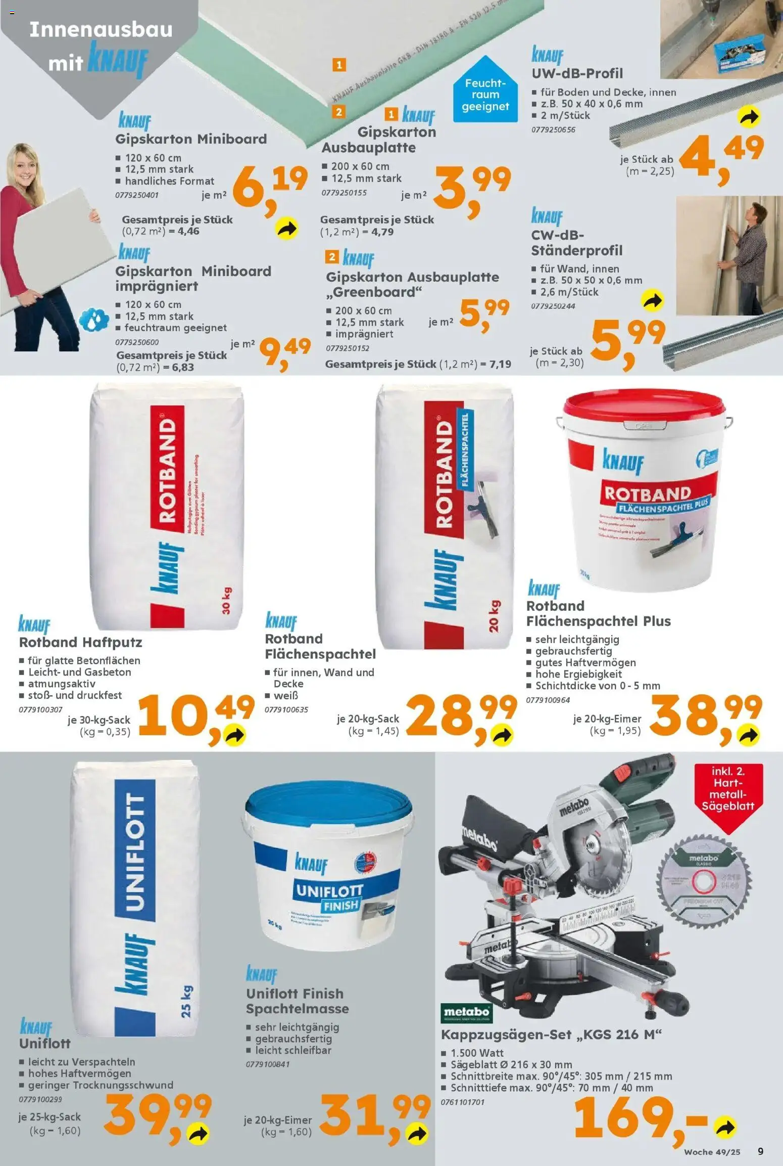 Globus Baumarkt prospekt Simmern	 – gültig ab 01.12.2025 | Seite: 9 | Produkte: Decke, Finish