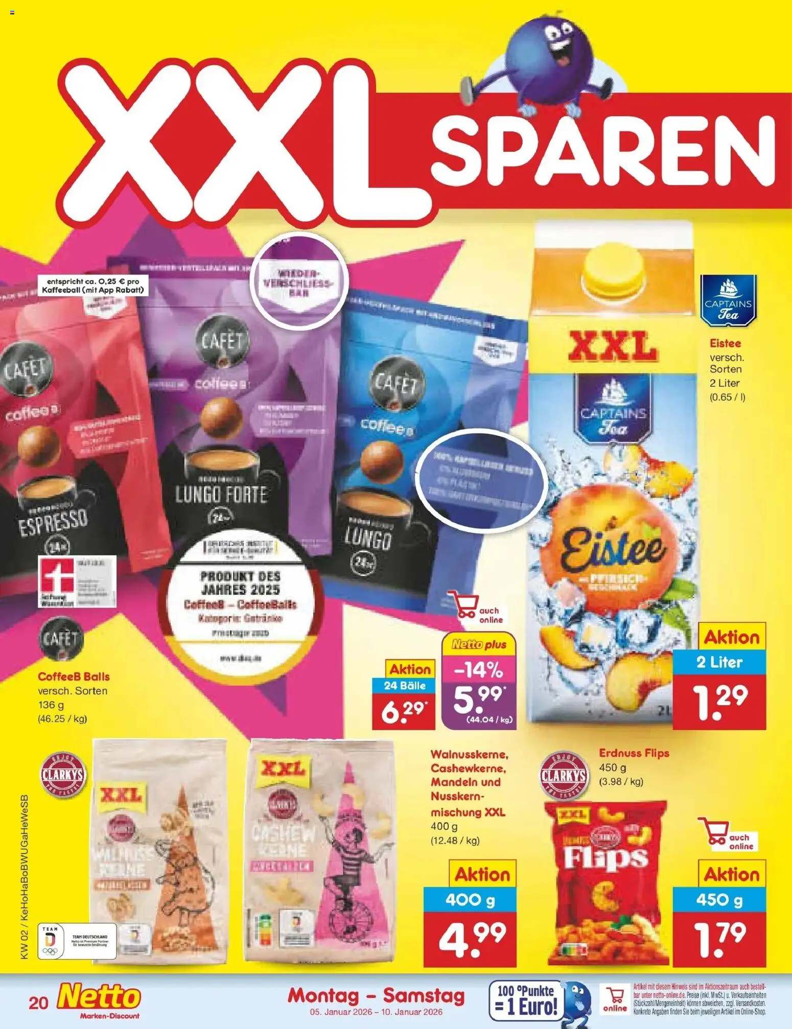 Netto Marken-Discount - Netto: Wochenangebote – gültig ab 04.01.2026 | Seite: 20 | Produkte: Mandeln