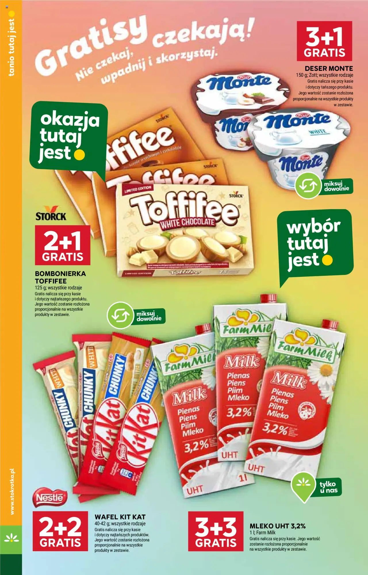Stokrotka Gazetka od 29.05.2025 | Strona: 6 | Produkty: Bombonierka, Toffifee, Mleko