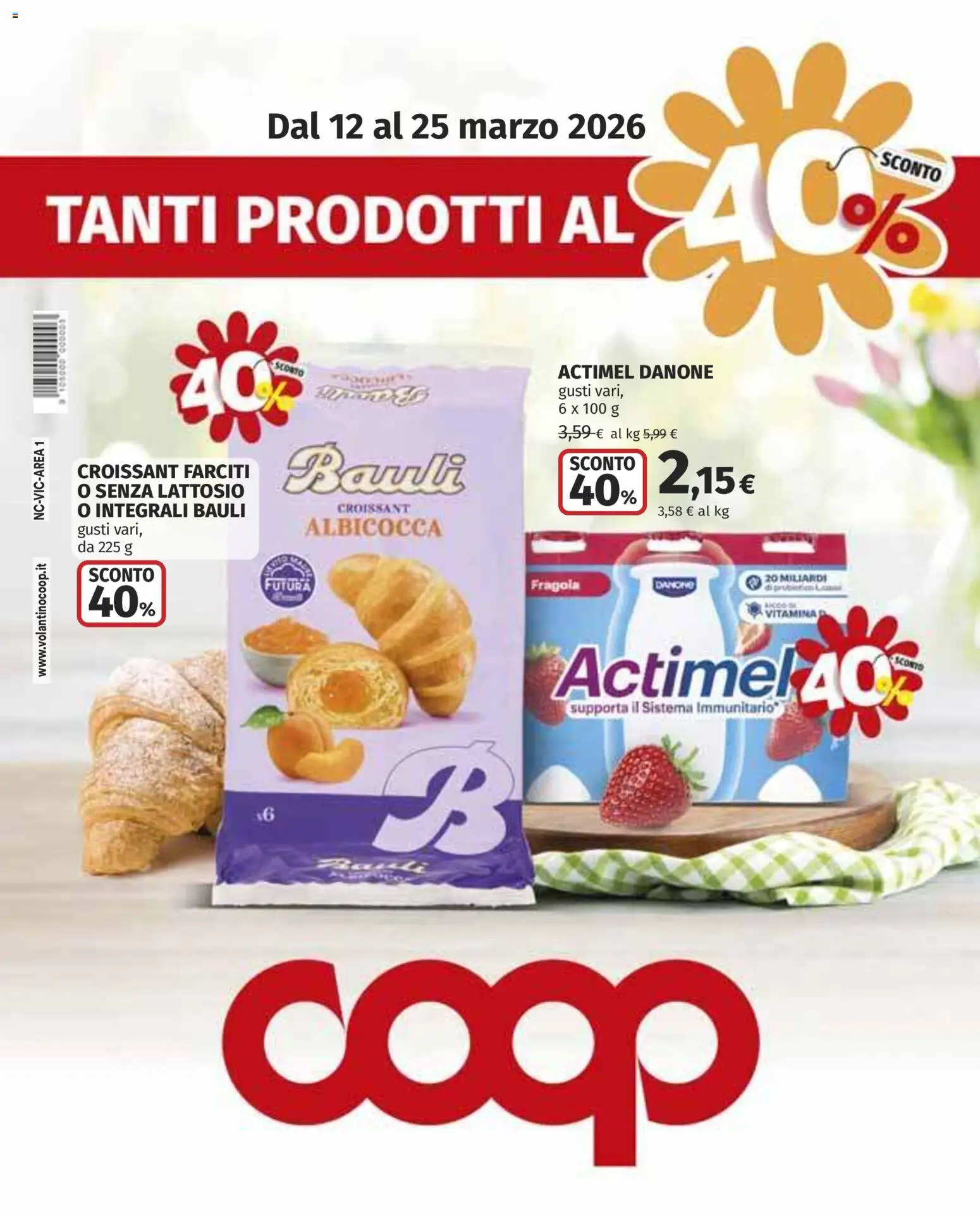 Volantino COOP del 12.03.2026 | Pagina: 1 | Prodotti: Croissant
