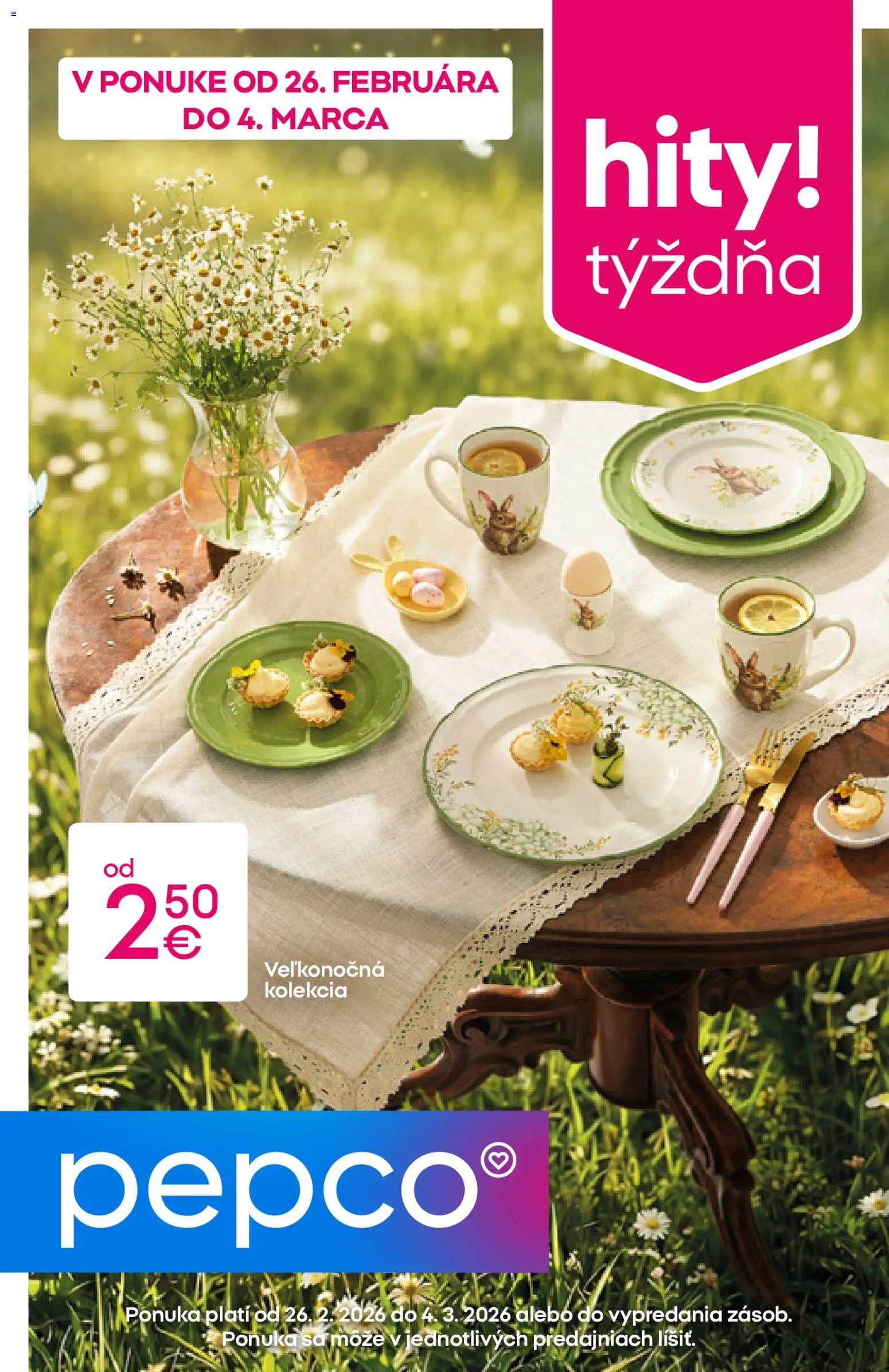 Nové Pepco akcie – leták je platný od 26.02.2026 | Strana: 1