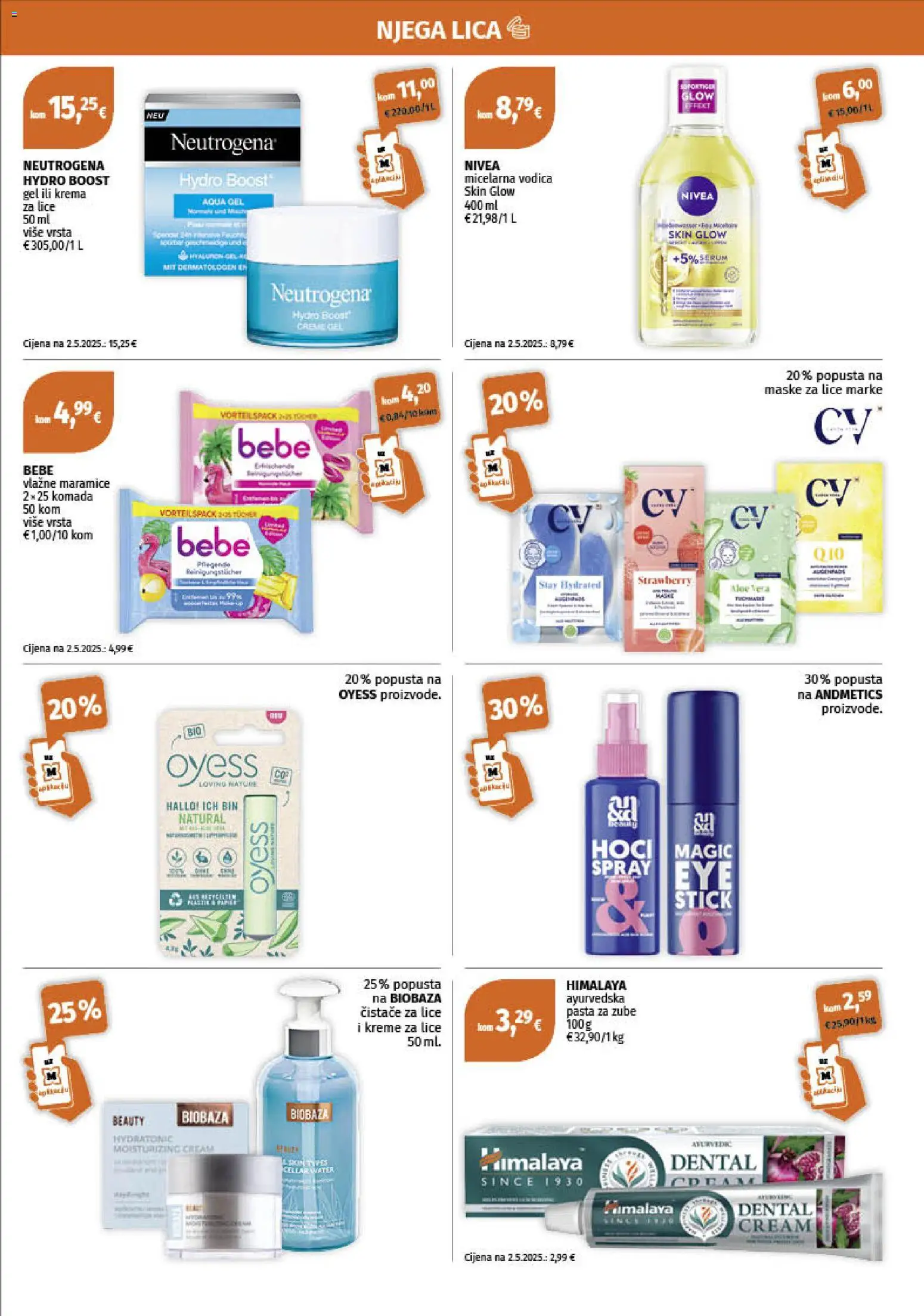 Müller katalog | vrijedi od 23.02.2026 | Stranica: 3 | Proizvodi: Krema za lice, Vlažne maramice, Pasta za zube, Nivea