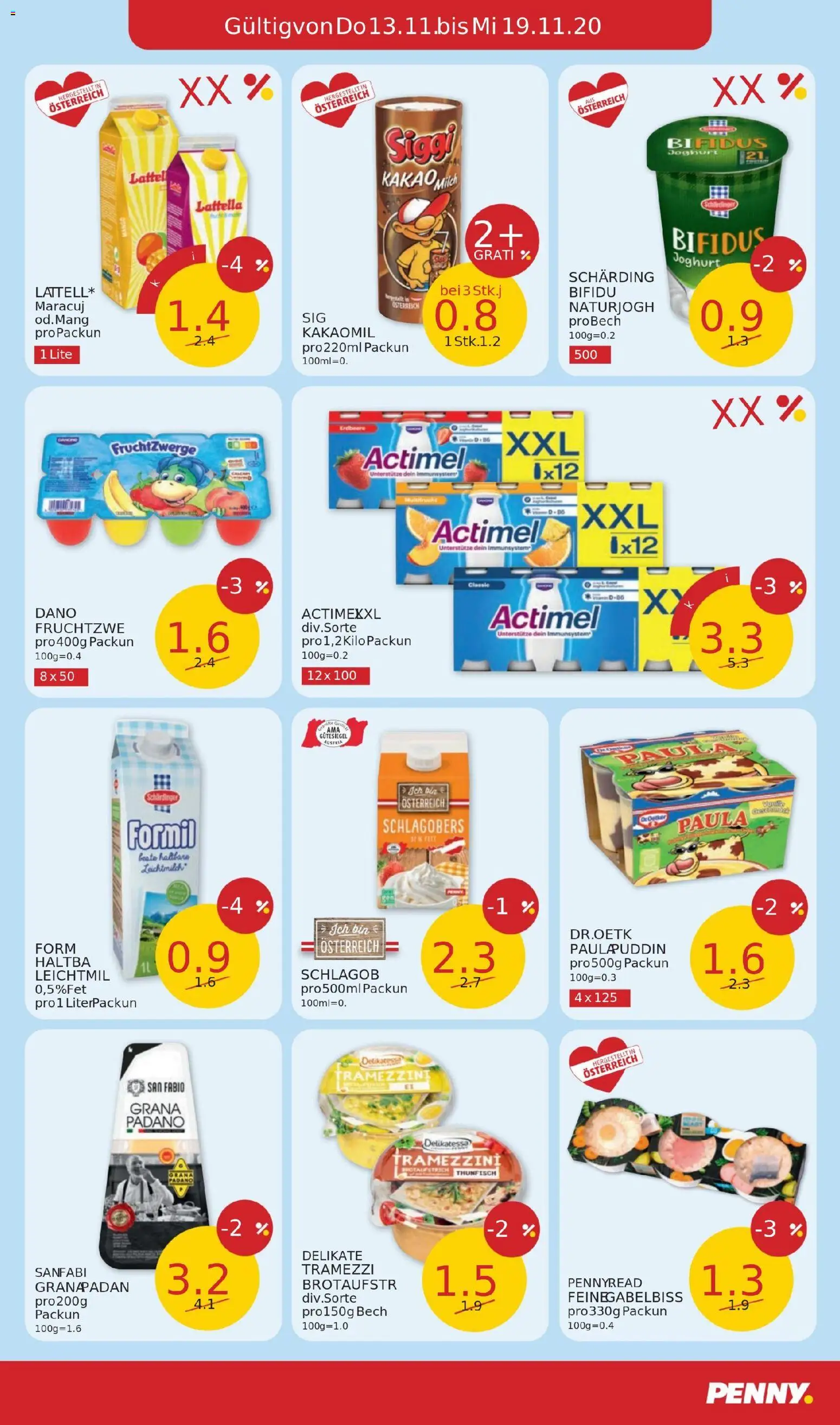 Penny Markt Flugblatt gültig ab 13.11.2025 | Seite: 7 | Produkte: Joghurt