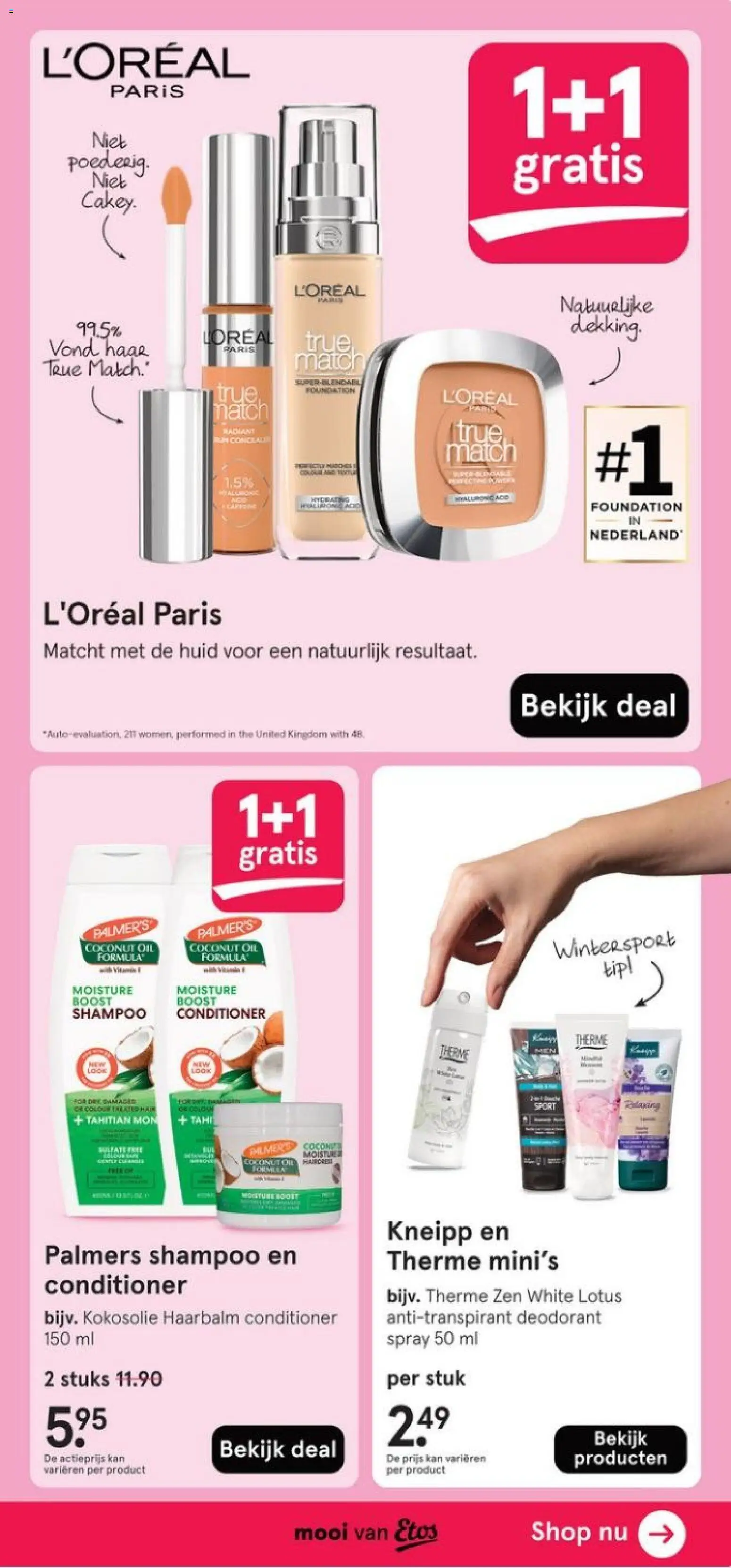 {H1} | Pagina: 57 | Producten: Antitranspirant, Kan, Boost, Conditioner